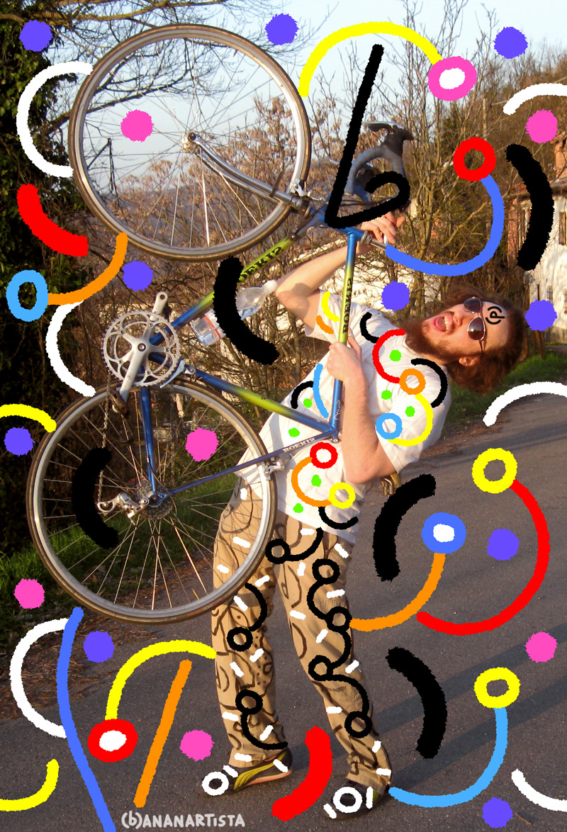 (b)ananartista with bike