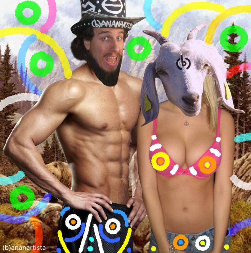 (b)ananartista and Capretta Bafometta