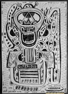 "ONE MILION LIGHT-YEARS" - (b)ananartista 20013 - www.bananartista.com