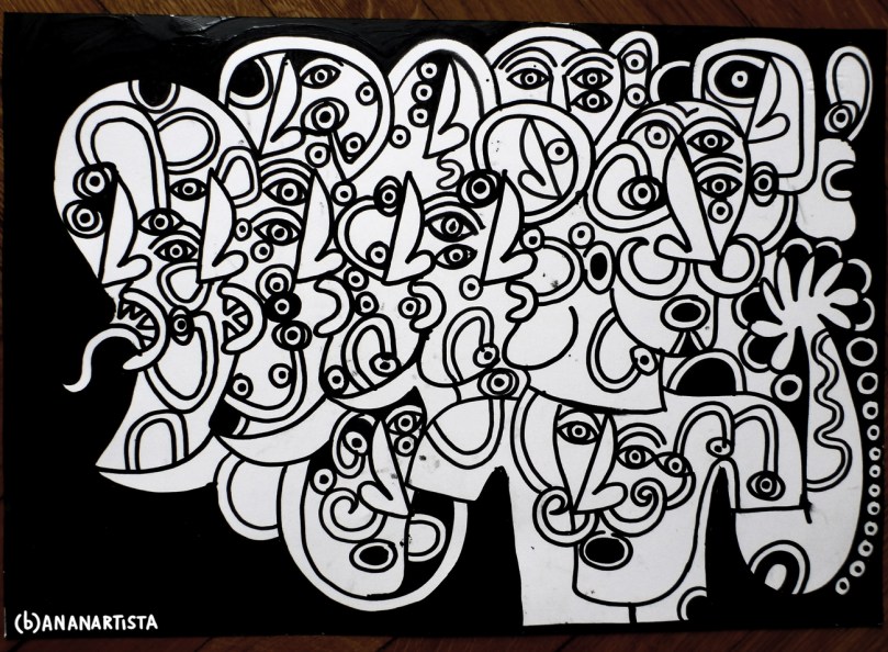  "L'APPARIZIONE DEL DEMONE NOTTILUCENTE" - (b)ananartista - www.bananartista.com