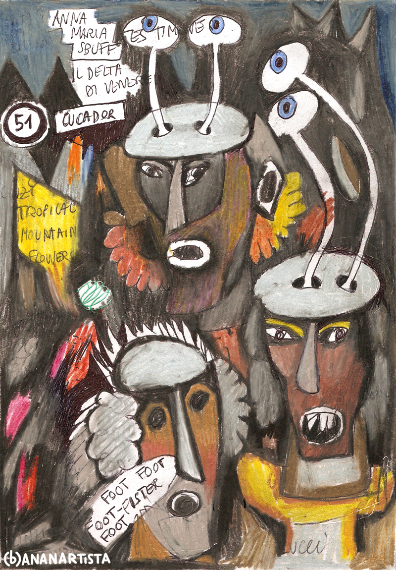 "EL CUCADOR" - (b)ananartista orgasmo SBUFF - www.bananartista.com 