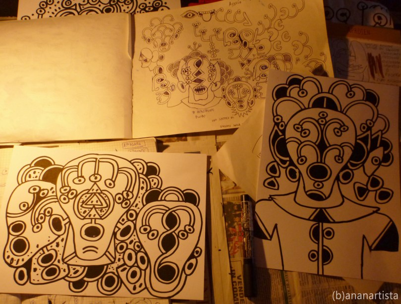 I'M DRAWING AGAIN - (b)ananartista 20013