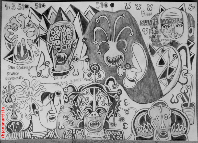 "IL REGNO DI SGORBIOS" - (b)ananartista orgasmo SBUFF - www.bananartista.com