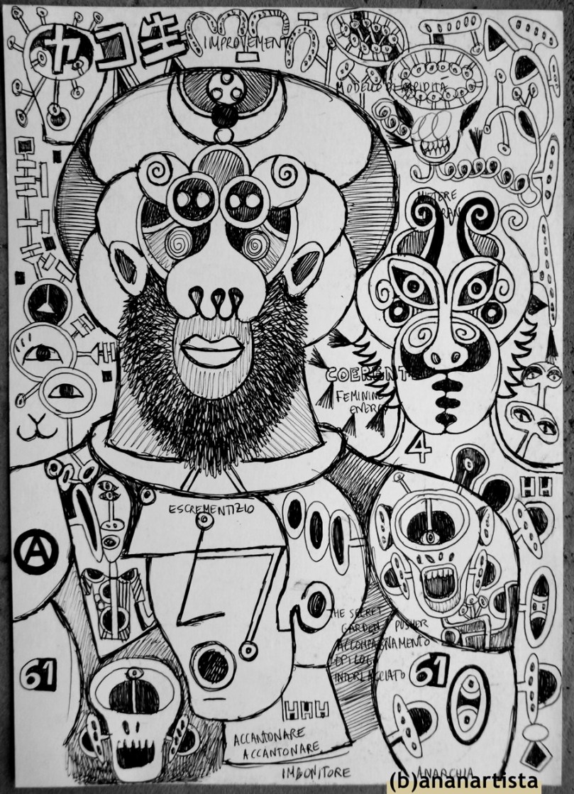 "l'imbonitore" - (b)ananartista orgasmo sbuff 20013