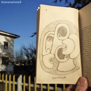 "MY HONEYMOON" - (b)ananartista® SBUFF - www.bananartista.com