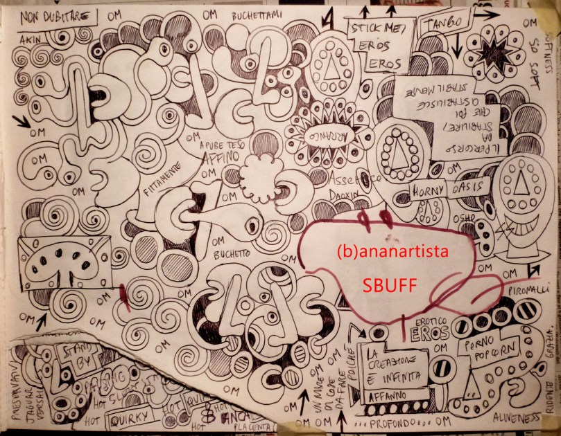 "PROFONDISSIMO EROS" - (b)ananartista orgasmo SBUFF - www.bananartista.com