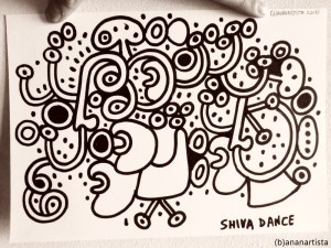 "SHIVA DANCE" - (b)ananartista orgasmo SBUFF - www.bananartista.com