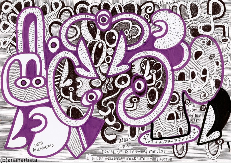 "una bellezza esilarante" - (b)ananartista orgasmo SBUFF - www.bananartista.com