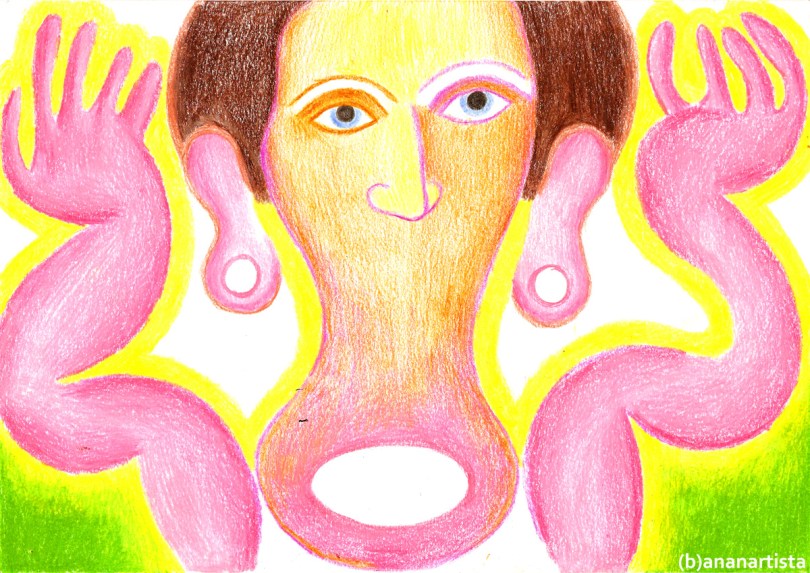 "l'imprecazione" - (b)ananartista orgasmo SBUFF 20013 - www.bananartista.com ---- (this is for sale, contact me for info)