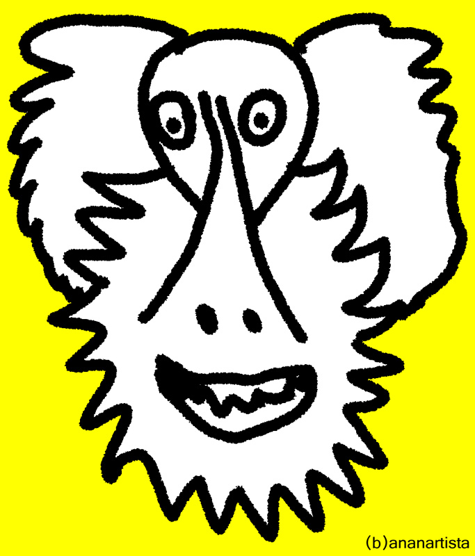 "YOUNG TAOIST" - (b)ananartista orgasmo Sbuff - digital art - www.bananartista.com