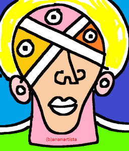 "THE TYRANT" - (b)ananartista orgasmo Sbuff - digital art - www.bananartista.com