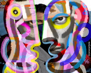 "THE ORACLE" - (b)ananartista orgasmo Sbuff - digital art - www.bananartista.com