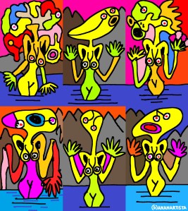 "VENERE" - (b)ananartista orgasmo Sbuff - digital art