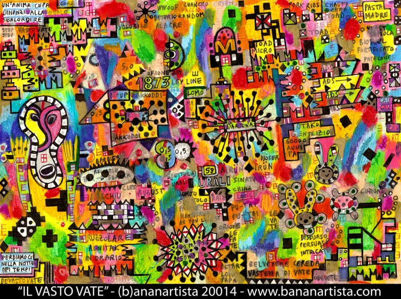 "IL VASTO VATE"  - (b)ananartista orgasmo sbuff - www.bananartista.com