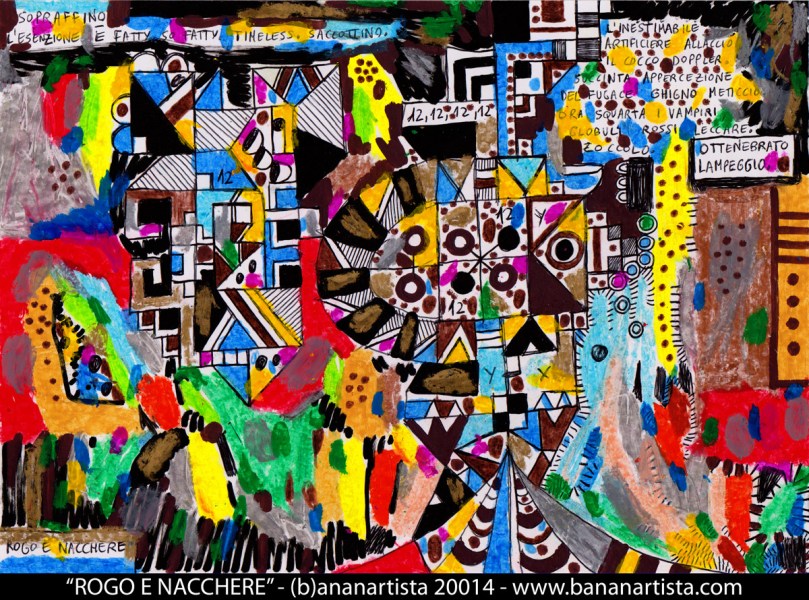 "rogo e nacchere" - (b)ananartista 20014 - www.bananartista.com