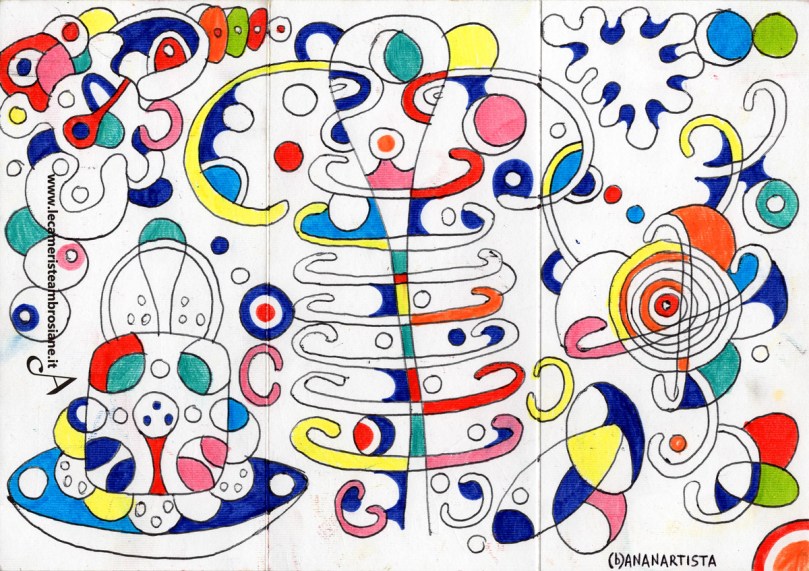 DALLA RUSSIA CON AMORE arte astratta di (b)ananartista sbuff © 2015 all rights reserved