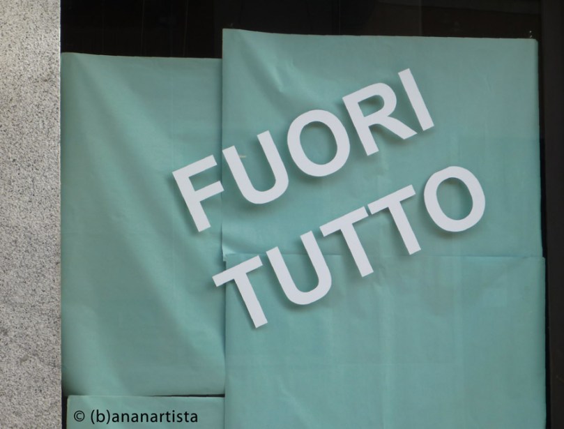 FUORI TUTTO minimal art zen photography by (b)ananartista sbuff © 2015 all rights reserved