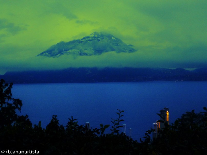 THE SILENT VOLCANO landscape digital photography by (b)ananartista sbuff © 2015 all rights reserved