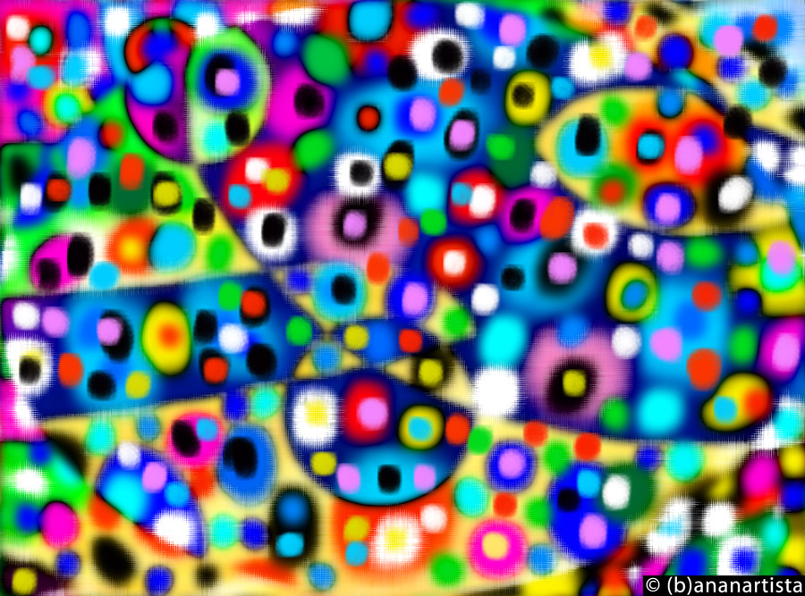 GALACTIC SEASHORE digital art by (b)ananartista sbuff © 2015 all rights reserved