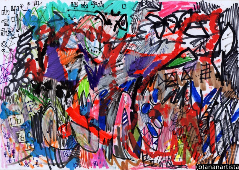 ATLANTIS painting by (b)ananartista sbuff © 2015 all rights reserved