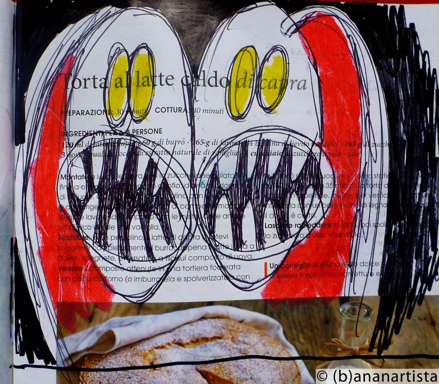 HOT GOAT MILK HOTEL painting by (b)ananartista sbuff © 2015 all rights reserved