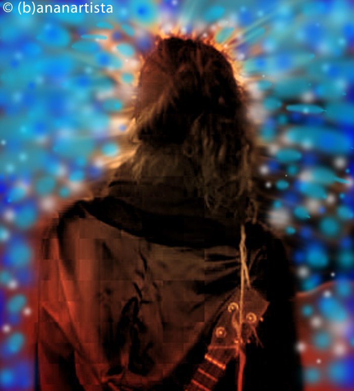 BRECCE NELL'UNIVERSO digital art by (b)ananartista sbuff © 2015 all rights reserved