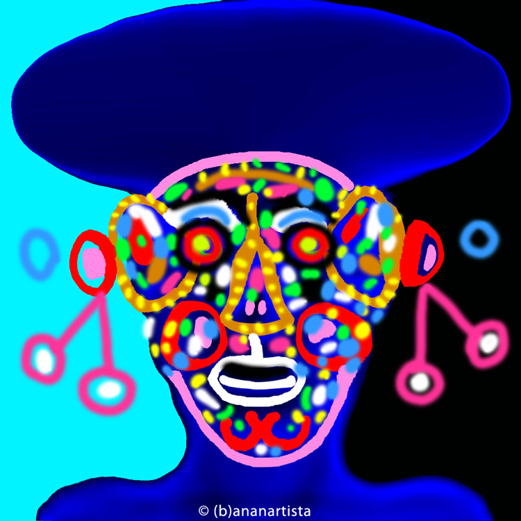 THE SAILOR digital painting by (b)ananartista sbuff © 2015 all rights reserved