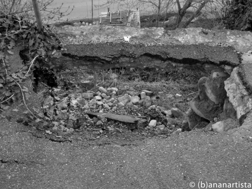 THE LANDSLIDE photography by (b)ananartista sbuff © 2015 all rights reserved