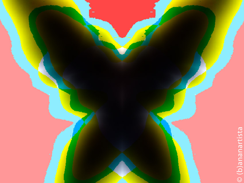 THE BLACK MOTH digital art by (b)ananartista sbuff © 2016 all rights reserved