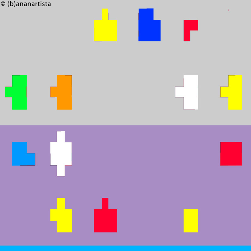 INNER JOY abstract digital art by (b)ananartista sbuff © 2016 all rights reserved