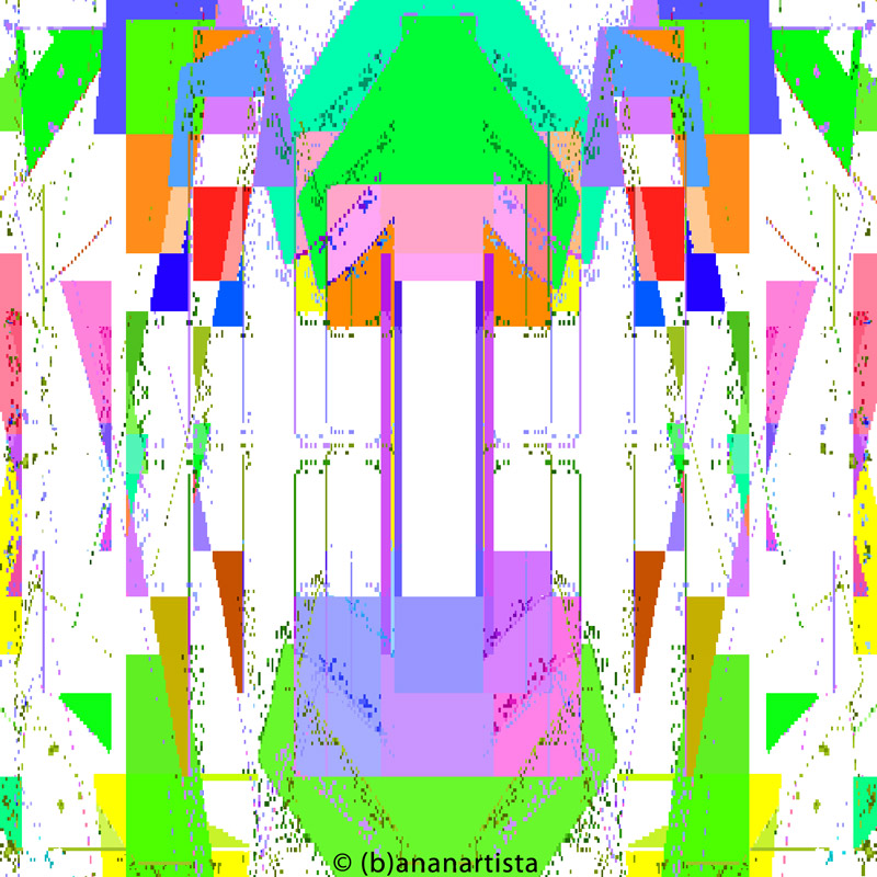 GUARANì abstract digital art by (b)ananartista sbuff © 2016 all rights reserved