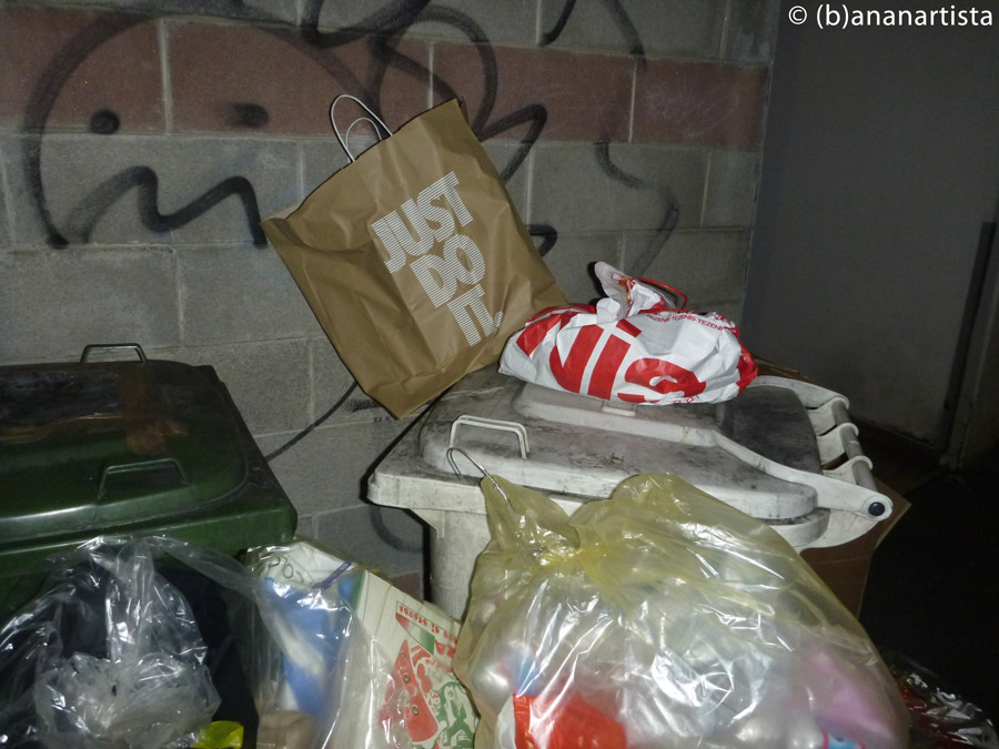 NIKE JUST DO IT still life photography by (b)ananartista sbuff © 2016 all rights reserved