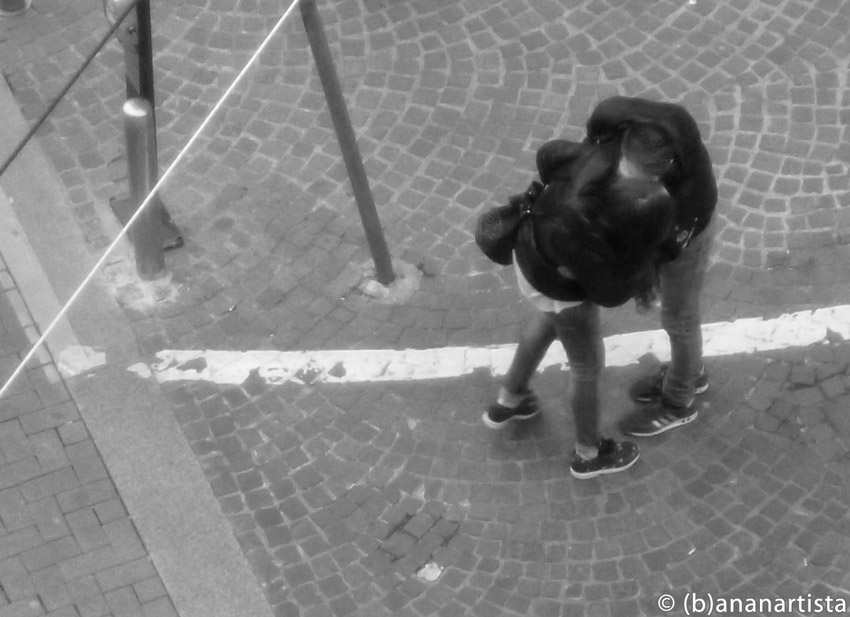 THE KISS portrait photography by (b)ananartista sbuff © 2016 all rights reserved