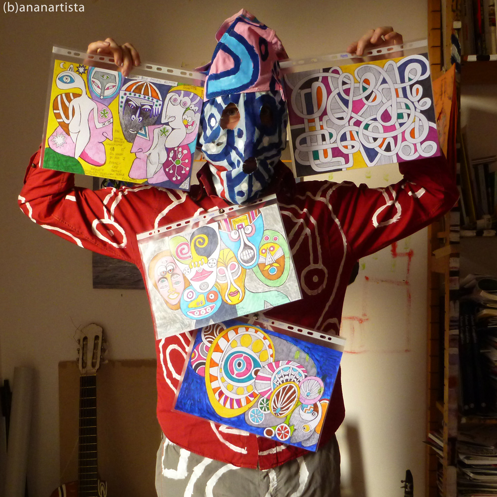 (b)ananartista mostra spazio 44 roma