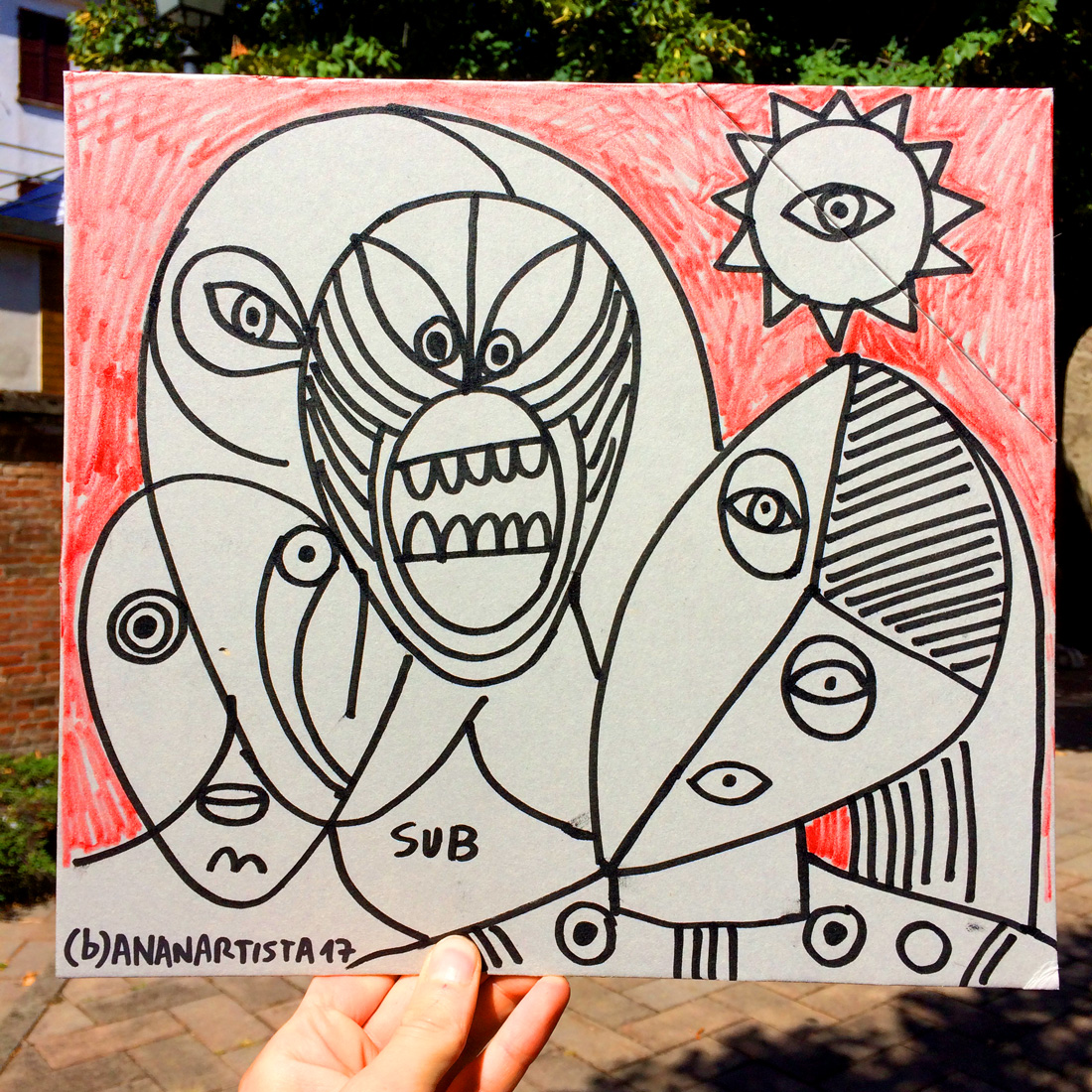 sub : drawing by (b)ananartista sbuff