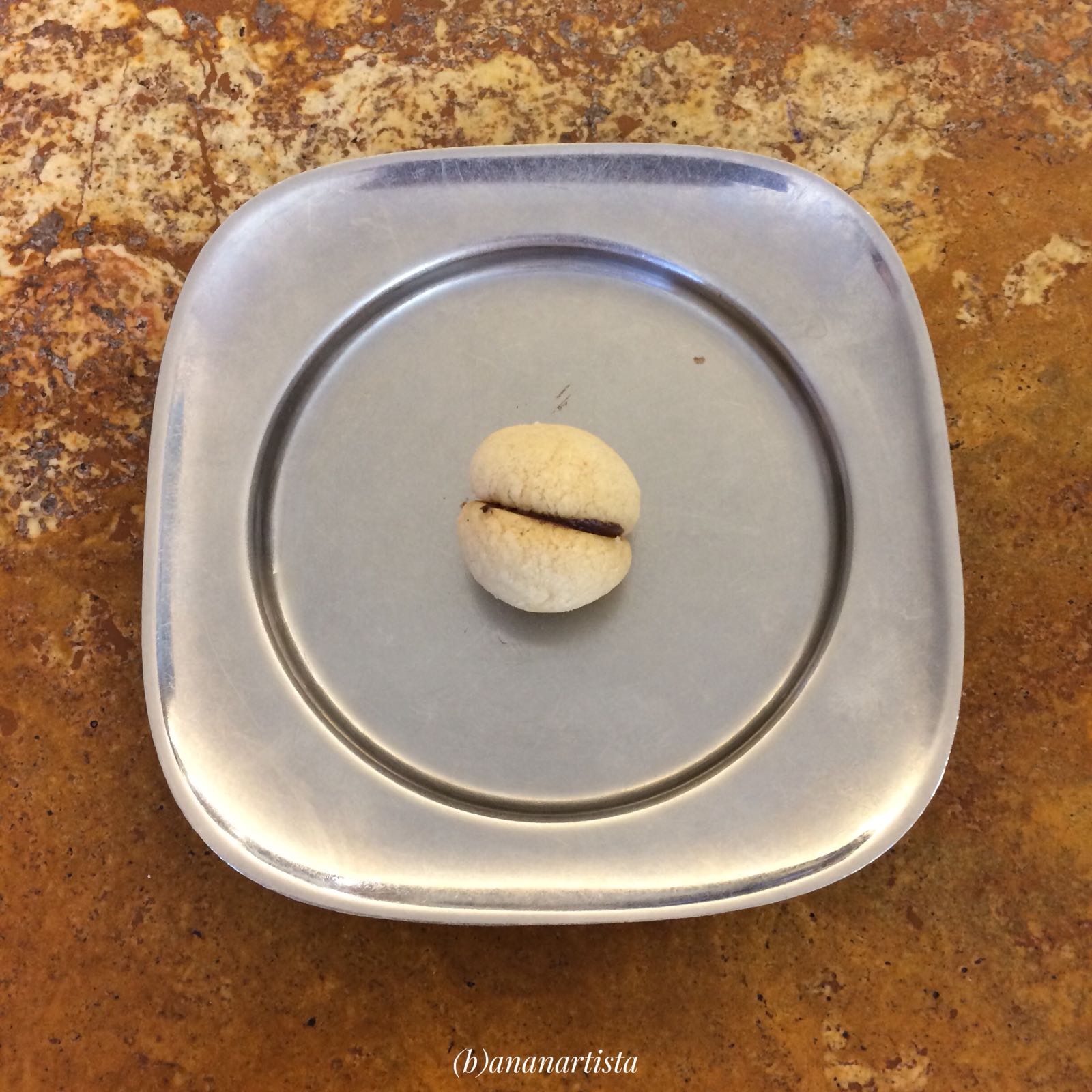 bacio di dama: lastra fotografica di (b)ananartista sbuff