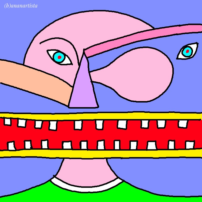 Giovanni Boccaccio: dipinto digitale di (b)ananartista sbuff