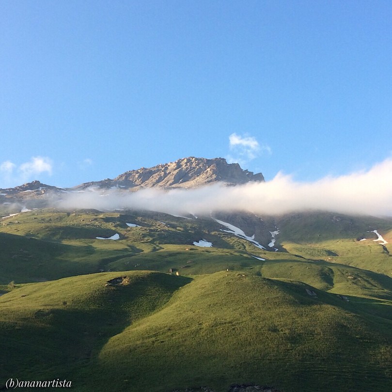 la classica foto di montagna