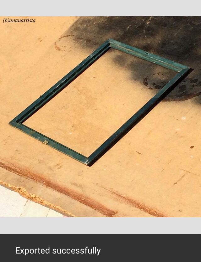 metto in discussione la cornice