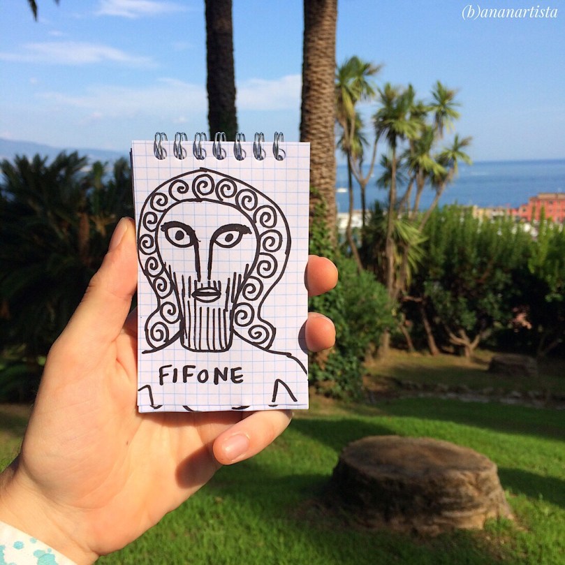 Fifone: antico disegno di (b)ananartista sbuff