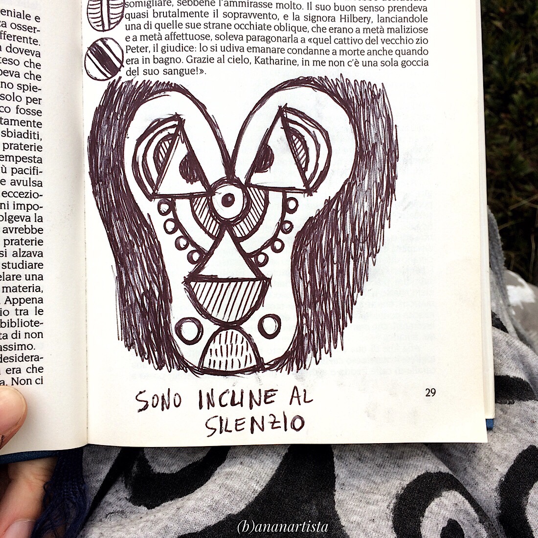 sono incline al silenzio by (b)ananartista sbuff