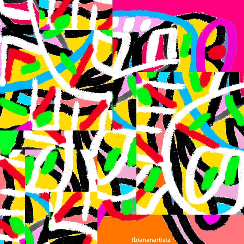 head orgasm: abstract digital painting by (b)ananartista sbuff