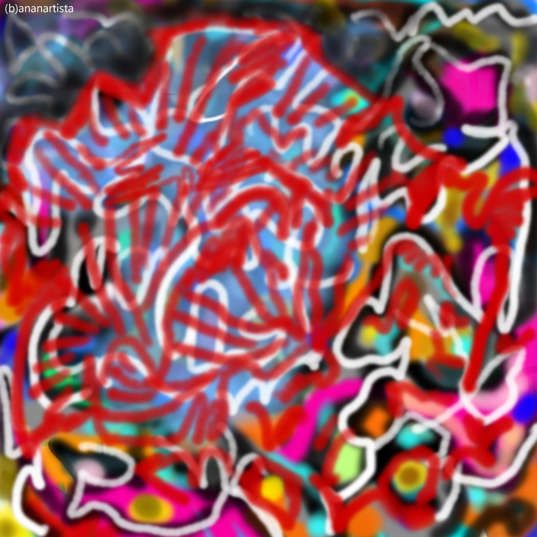 coral reef: digital painting art by (b)ananartista sbuff