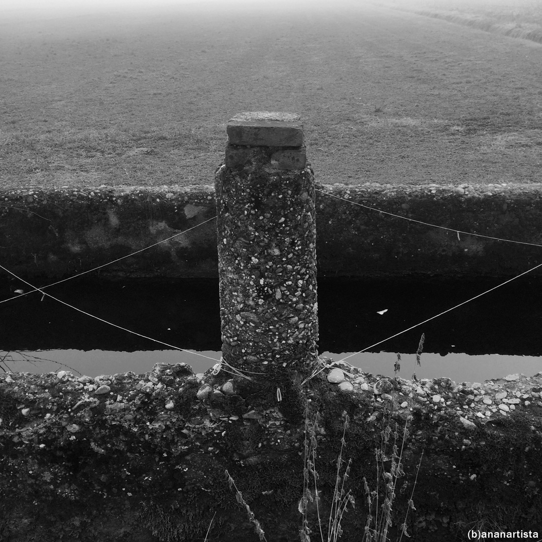 dans le miroir de l'éternité: landscape black and white photography art by (b)ananartista sbuff