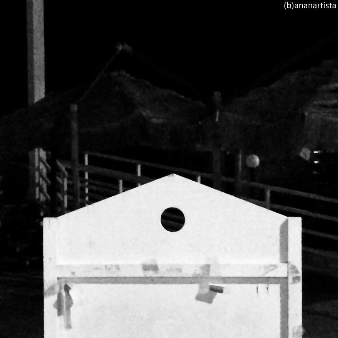 discrasia: fotografia in bianco e nero di (b)ananartista sbuff