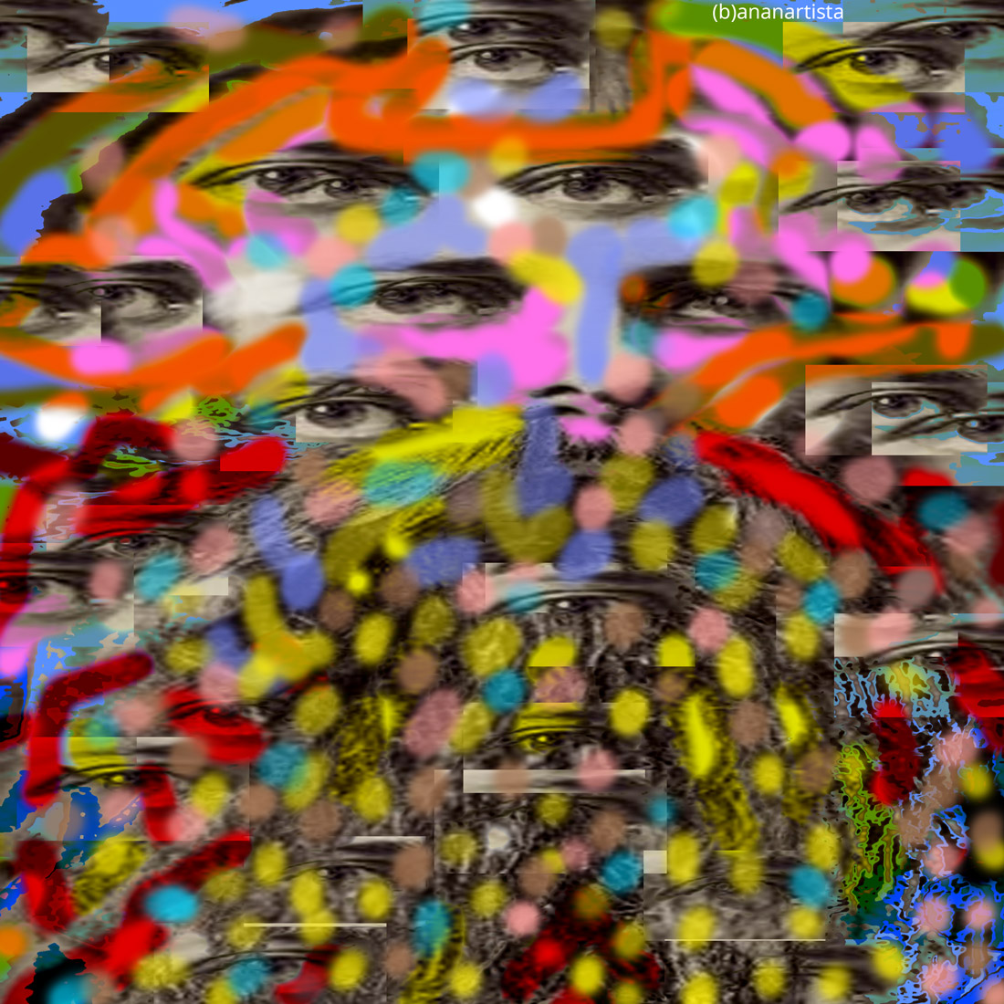 eduard von hartmann filosofo ritratto da (b)ananartista sbuff