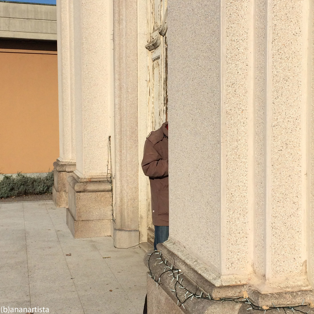 l'uomo invisibile: fotografia di (b)ananartista sbuff