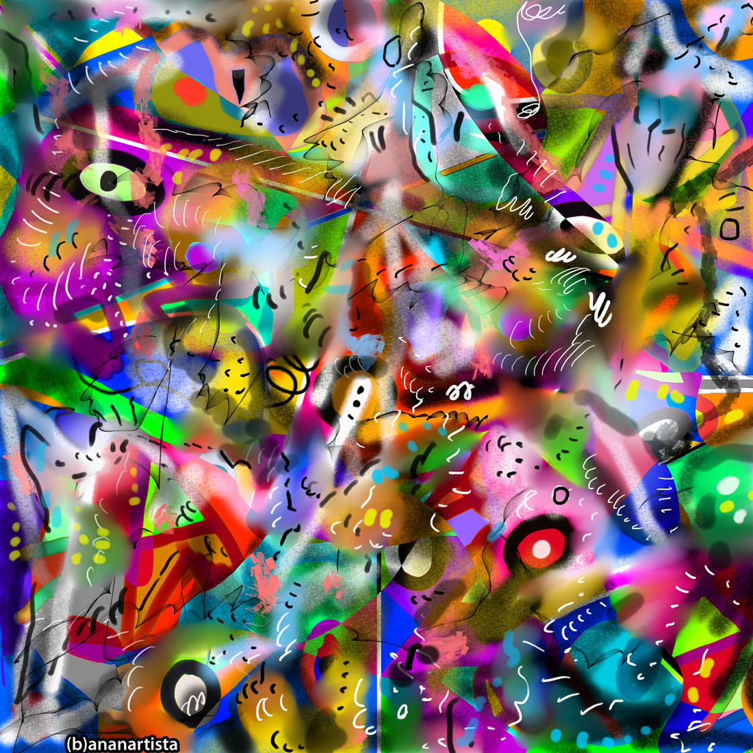 ASINTOTO: abstract digital art by (b)ananartista sbuff