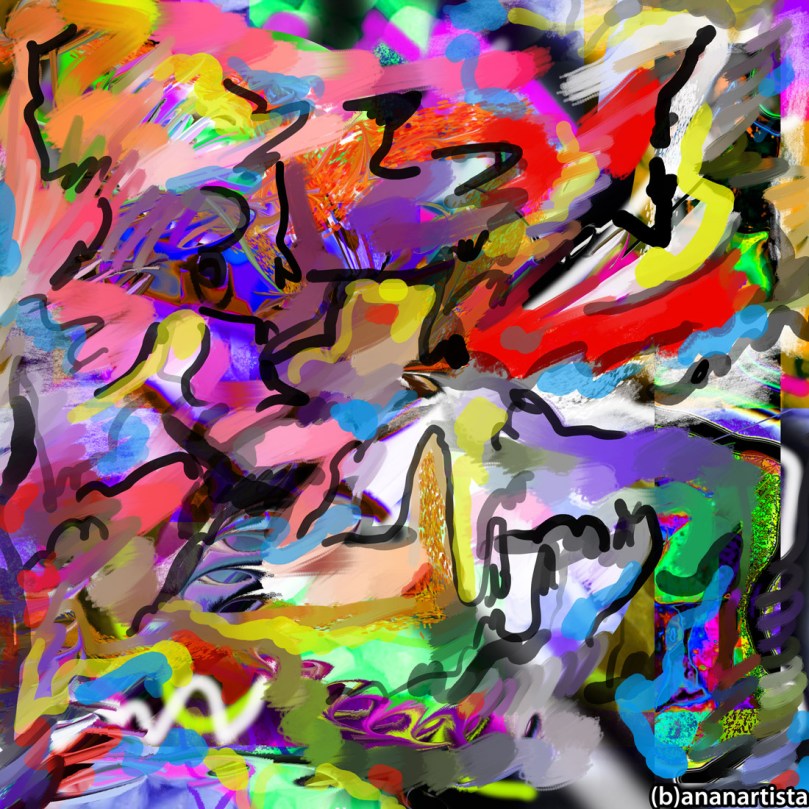 tempeste ormonali: abstract digital art by (b)ananartista sbuff