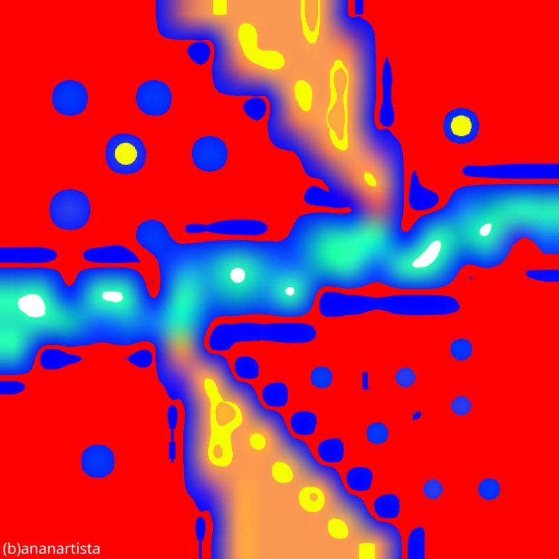 tvísykra: digital abstract art by (b)ananartista sbuff